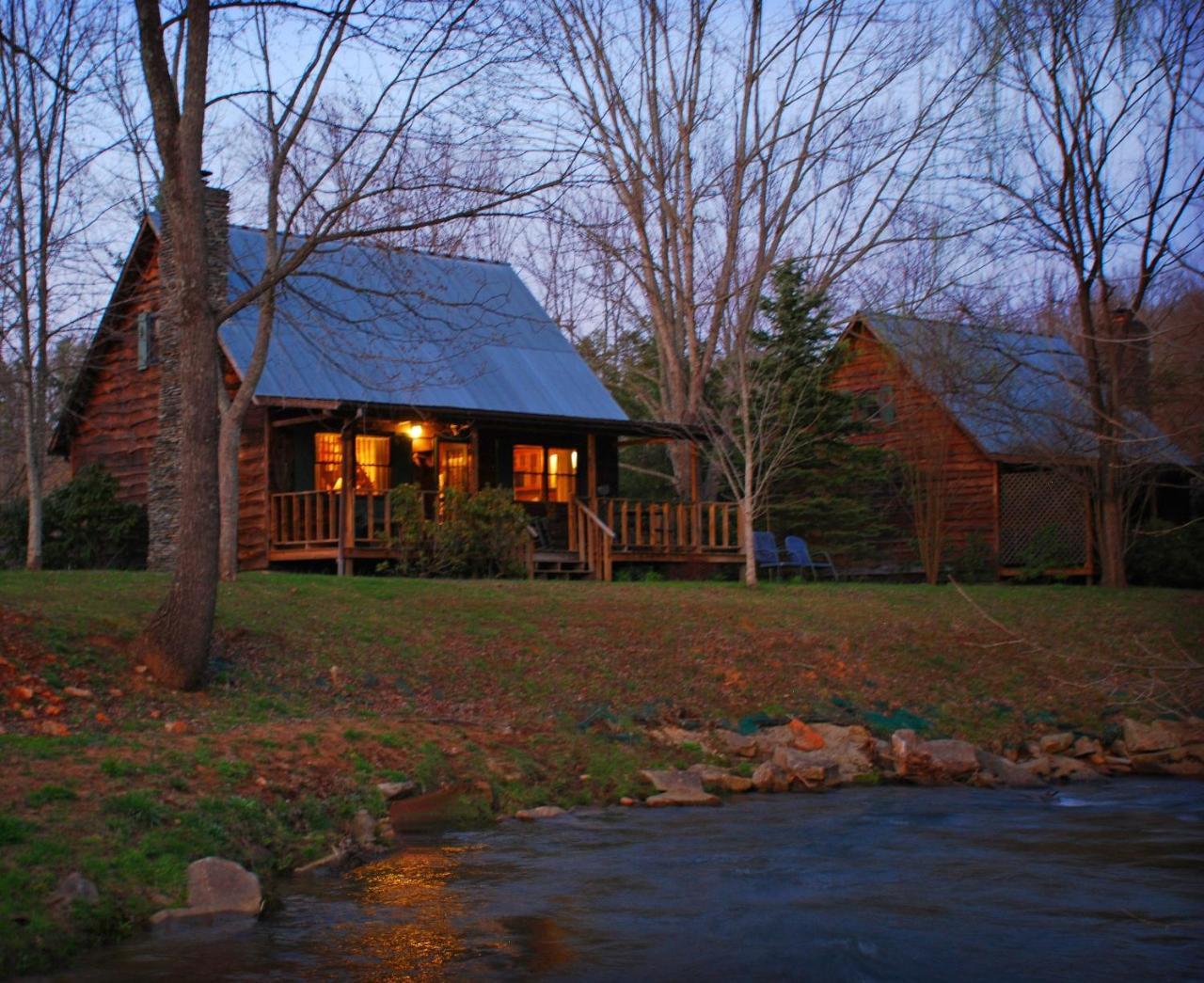 Mountain Springs Cabins Candler Экстерьер фото